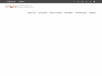 efcni.org Webseite Vorschau