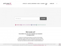 artisnext.net Webseite Vorschau