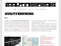 freie-radios-sh.org Webseite Vorschau
