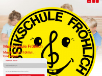 musikschule-froehlich.com Webseite Vorschau