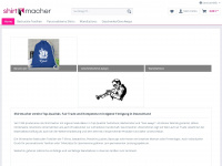 shirtmacher-shop.de Webseite Vorschau