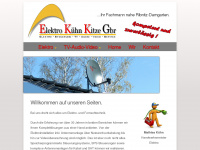 elektro-kuehn-kitze.de Webseite Vorschau