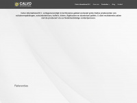 calvo.nl Webseite Vorschau