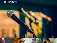udc-events.at Webseite Vorschau