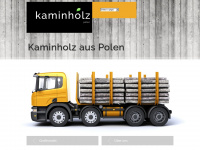 kaminholz-aus-polen.de Webseite Vorschau