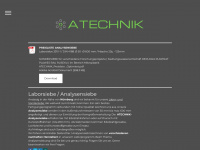 atechnik.net Webseite Vorschau