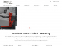 immosense.ch Webseite Vorschau