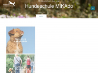 hundeschule-mikado.de Webseite Vorschau