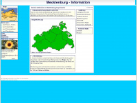 mecklenburg-information.com Webseite Vorschau