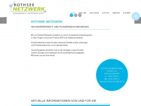 rothsee-netzwerk.de Webseite Vorschau