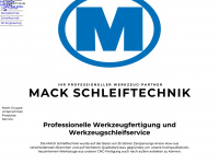 mack-schleiftechnik.de Webseite Vorschau