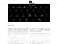 uniqdev.net Webseite Vorschau