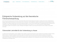 fuehrerschein-lehrmittel.de Webseite Vorschau