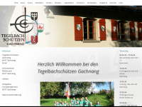 tegelbachschuetzen-gachnang.ch Webseite Vorschau
