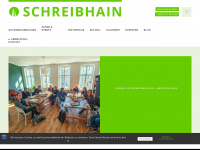 schreibhain.com Webseite Vorschau