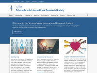 schizophreniaresearchsociety.org Webseite Vorschau