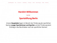 Sportstiftung-berlin.org