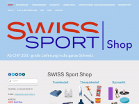 swiss-sport-shop.ch Webseite Vorschau