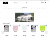 swissfabrics-store.ch Webseite Vorschau