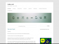 gema-lum.de Webseite Vorschau