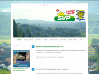 svp-huentwangen.ch Webseite Vorschau