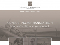 kleinhaus-consulting.de Webseite Vorschau