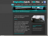 digitalfilmfabrik.de Webseite Vorschau