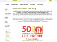 frielendorfaktiv.de Webseite Vorschau