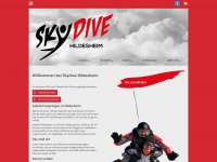 skydive-hildesheim.de Webseite Vorschau