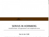cvjm-hornberg.de Webseite Vorschau