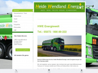 hwe-energie.de Webseite Vorschau