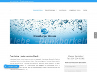 kreuzberger-wasser.de Webseite Vorschau