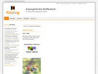 kolping-woffenbach.de Webseite Vorschau