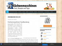 kuechenmaschinenwelt.de Webseite Vorschau