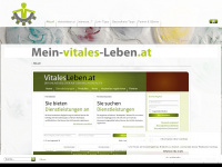 mein-vitales-leben.com Webseite Vorschau