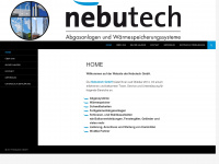 nebutech.de Webseite Vorschau