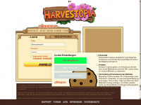 harvestopia.de Webseite Vorschau