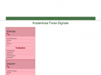 live-forex-signals.com Webseite Vorschau