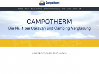 campotherm.de Webseite Vorschau