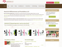 hundeherz.ch Webseite Vorschau