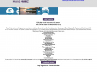 mai-maerz.de Webseite Vorschau