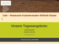 kutscherstuben-wuelfrath.de Webseite Vorschau
