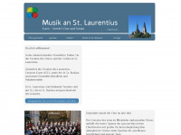 laurentius-steele.de Webseite Vorschau