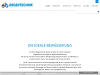 regentechnik.com Webseite Vorschau