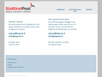 lettershop-italien.it Webseite Vorschau