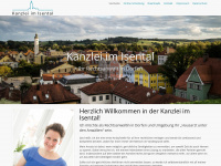 kanzlei-im-isental.de Webseite Vorschau