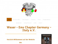 wec-germany-italy.de Webseite Vorschau