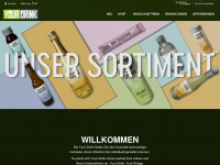your-drink.at Webseite Vorschau