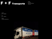 ff-transporte.de Webseite Vorschau