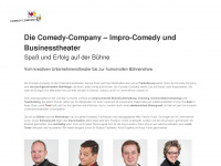comedy-company.de Webseite Vorschau